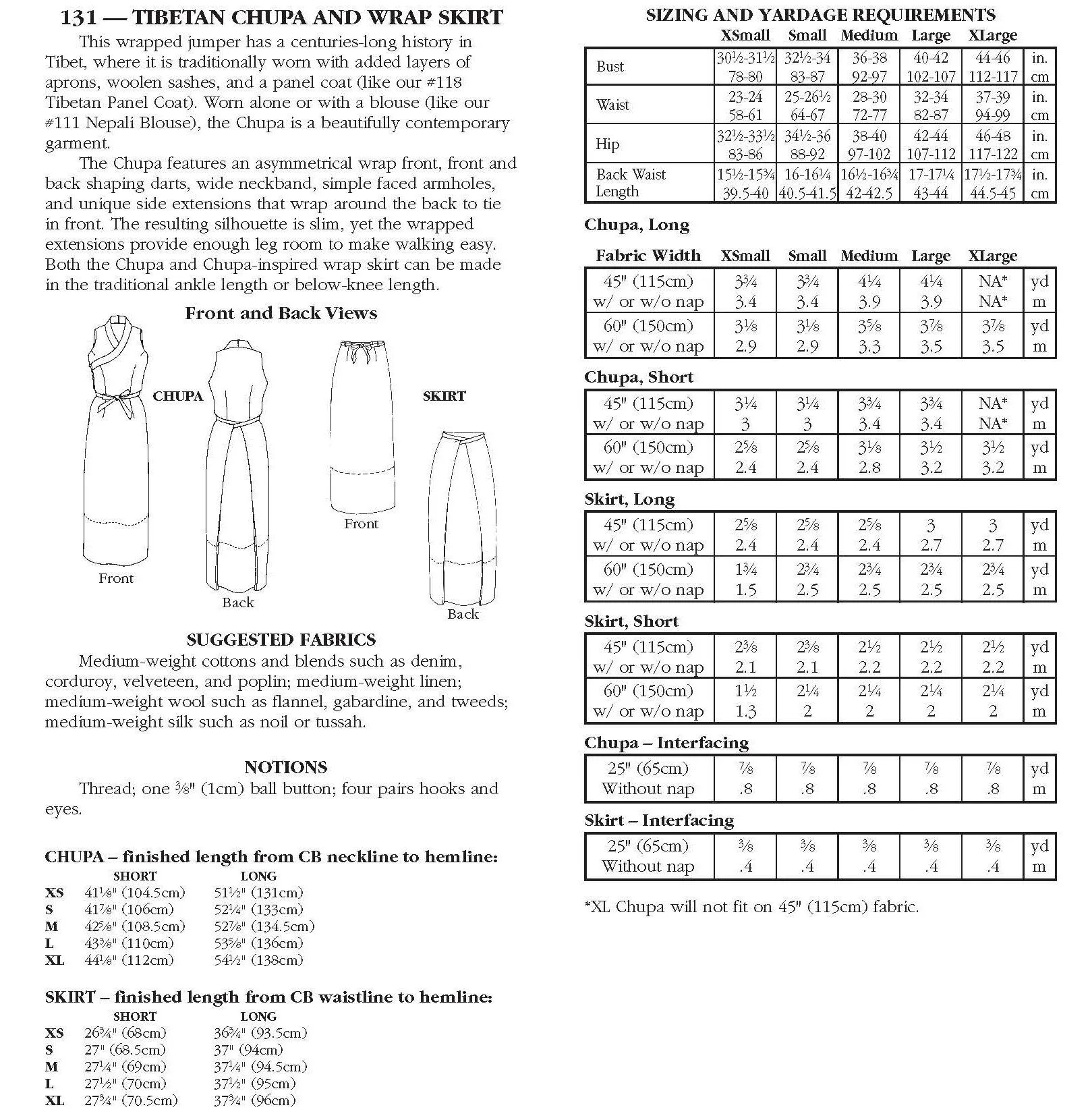 131 Tibetan Chupa - PDF