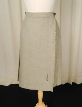 1950s Tan Kilt Skirt