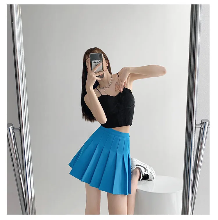 6 COLORS TENNIS SKIRT KF2235