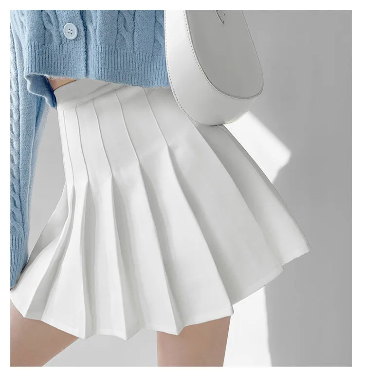 6 COLORS TENNIS SKIRT KF2235