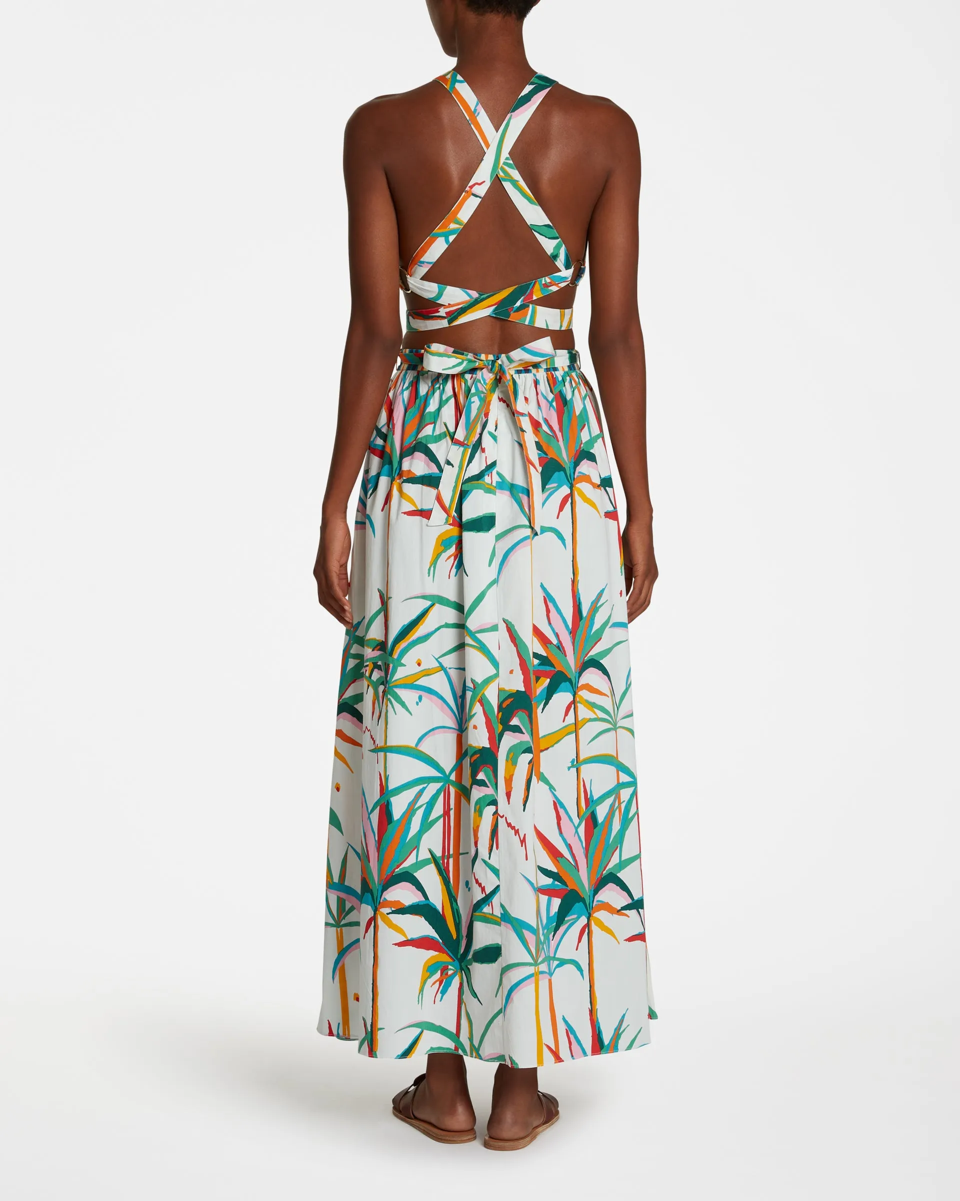 Alaia Dress in Tropical Sunset