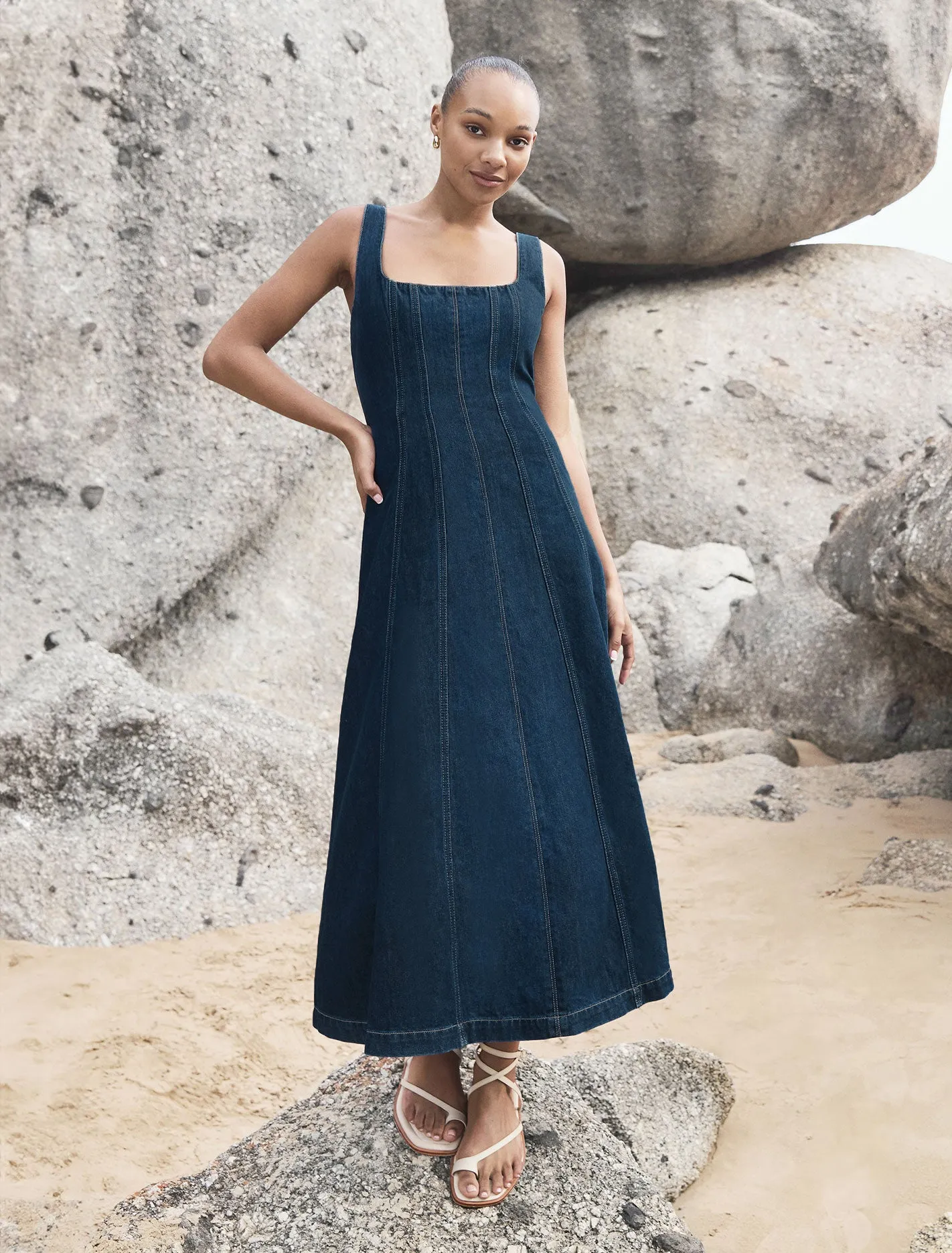 Amelia Denim Dress