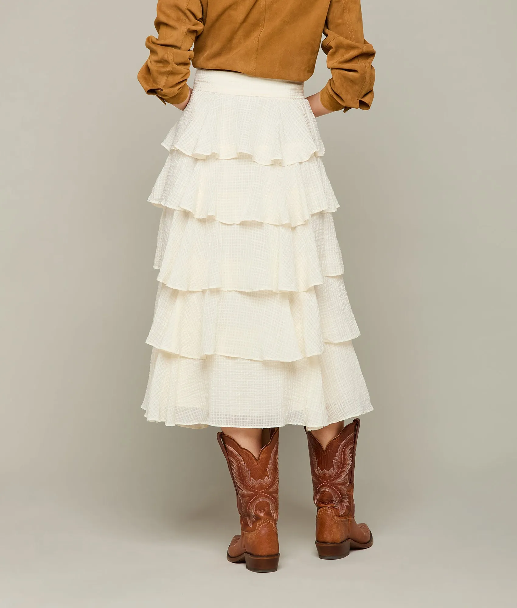 Annona Skirt :: Off White