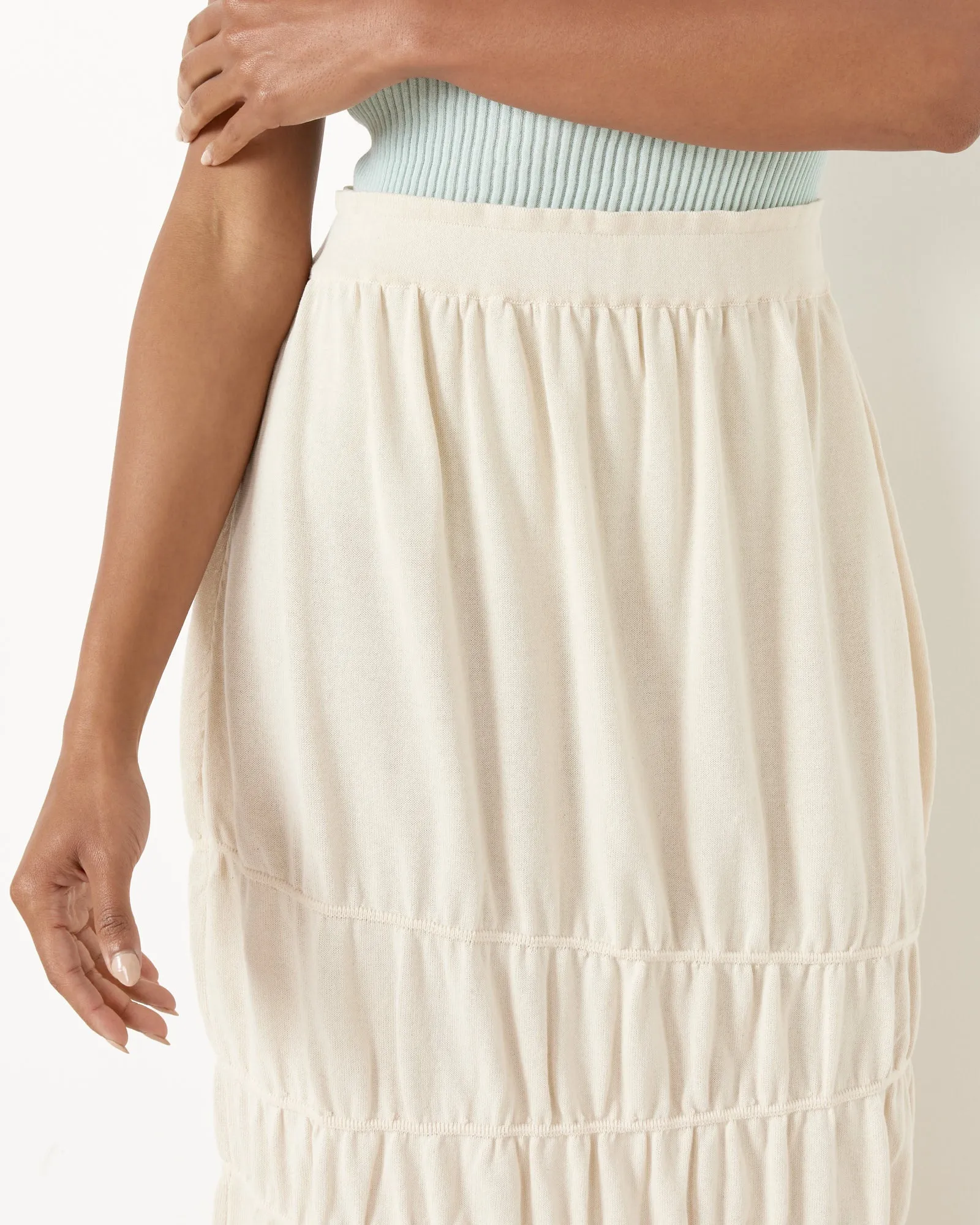 Asa Skirt in Chalk