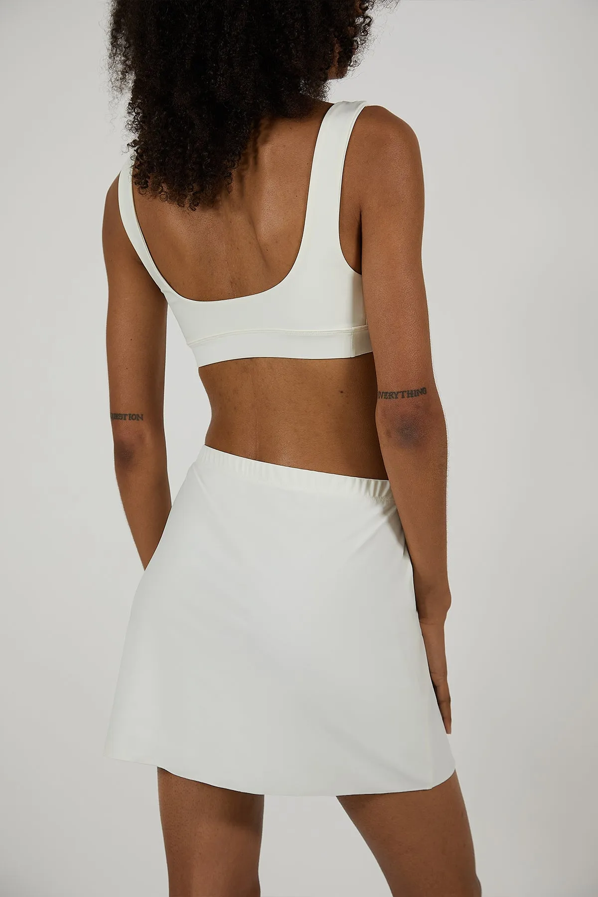 August Swim Skirt / Ivory