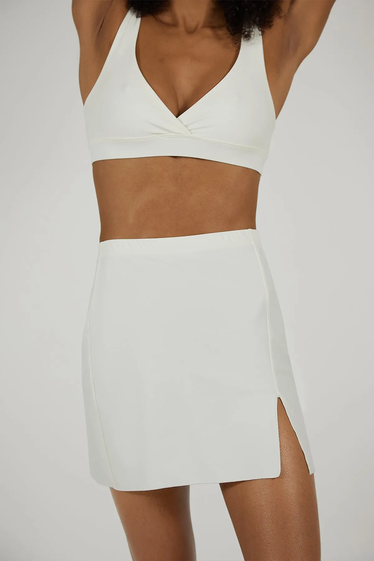 August Swim Skirt / Ivory