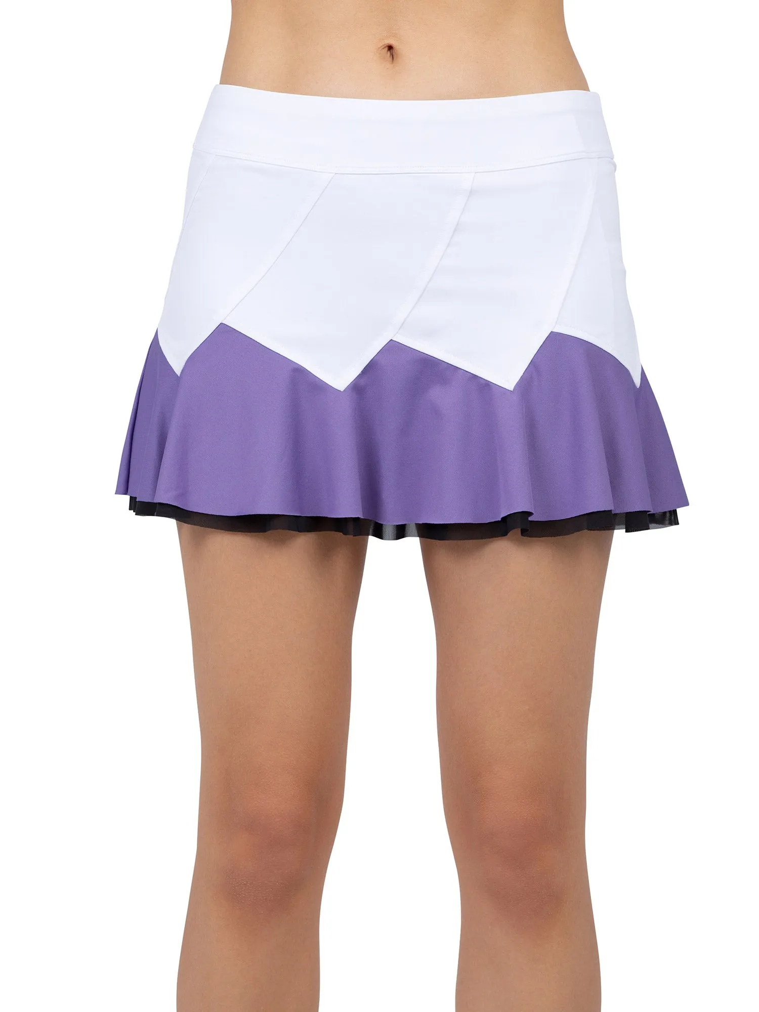 Baseline Butterfly Skirt - White/Lavender Combo