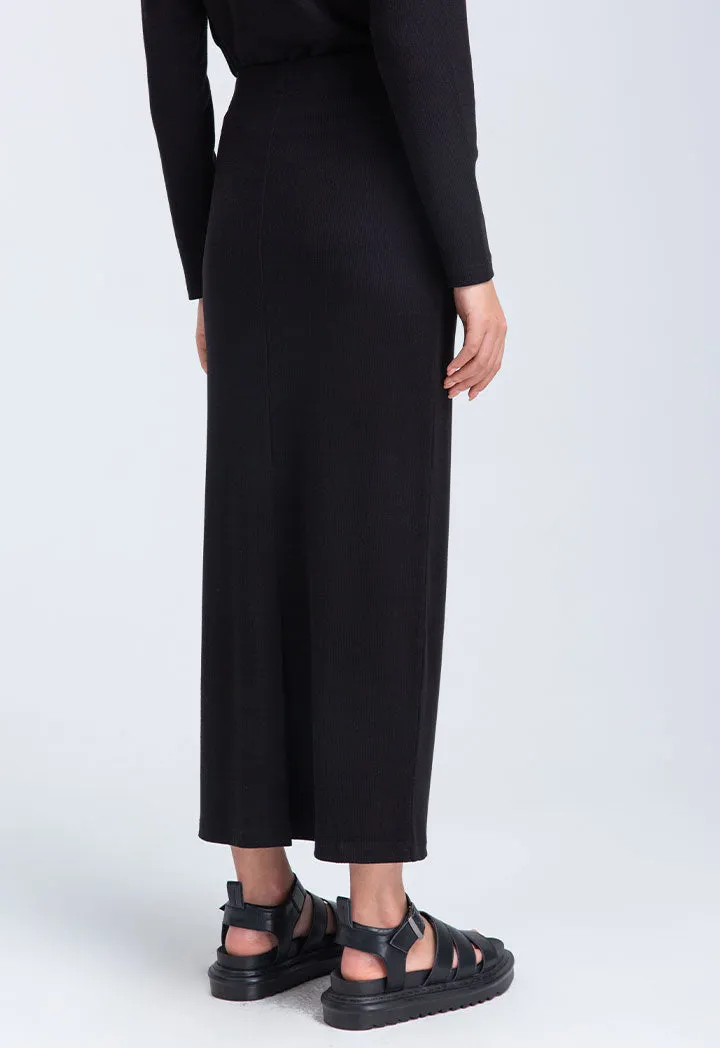 Basic Long Pencil Skirt