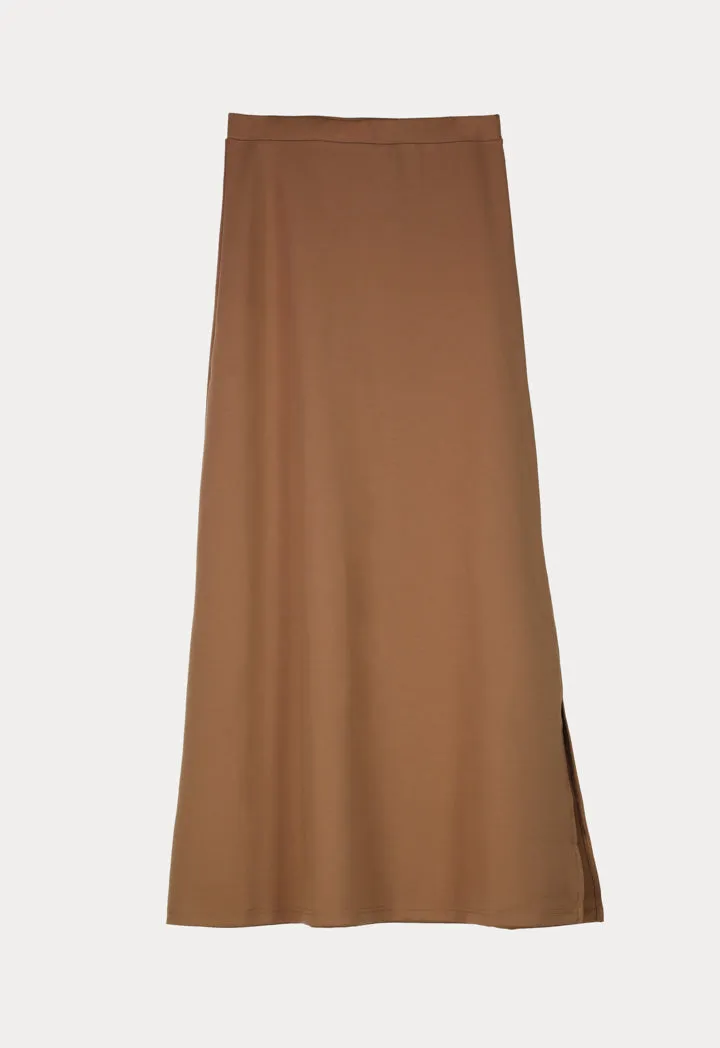 Basic Maxi A-Line Skirt