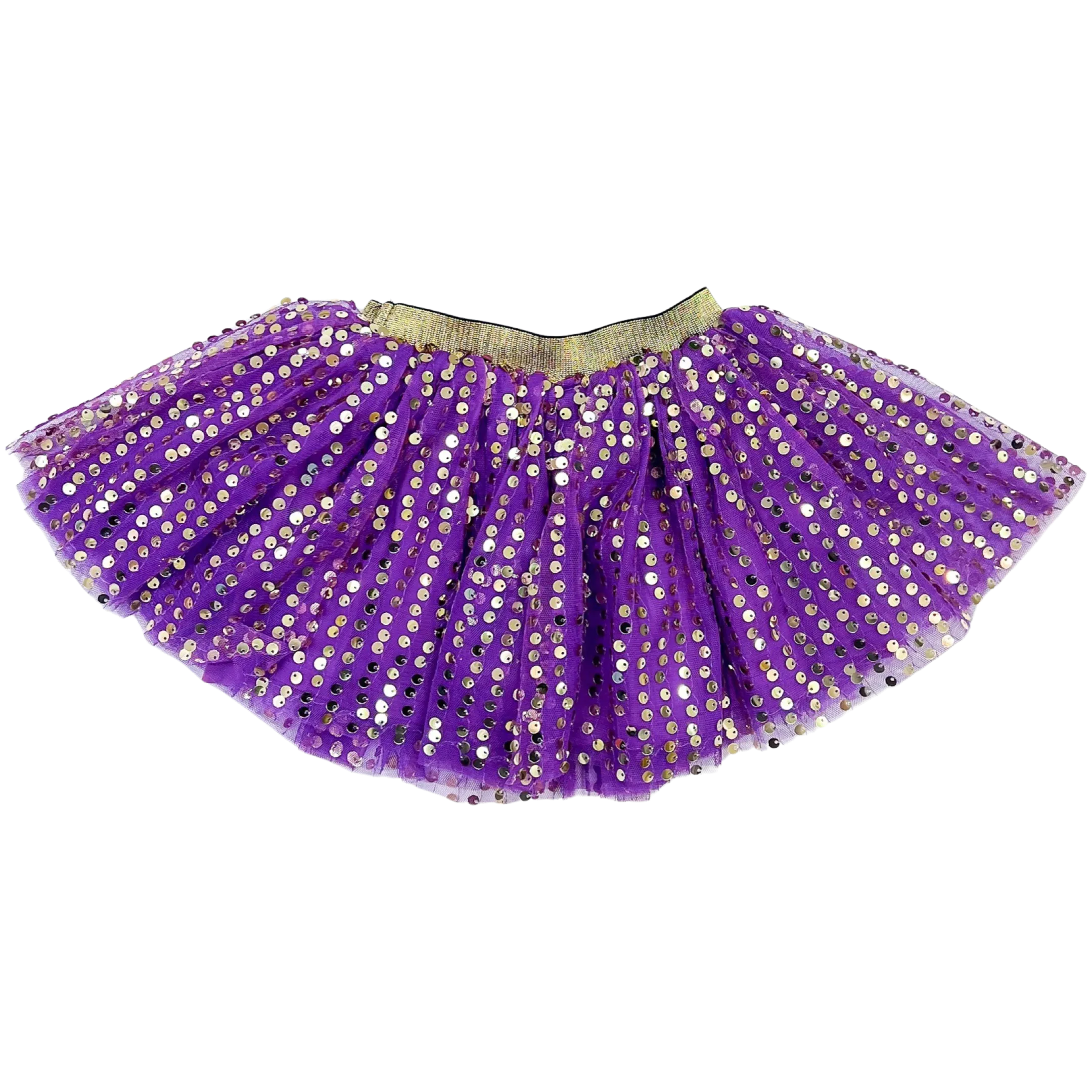 Belle Cher Tutu - Purple   Gold