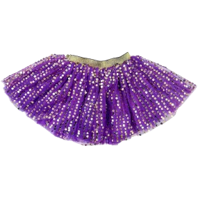 Belle Cher Tutu - Purple   Gold