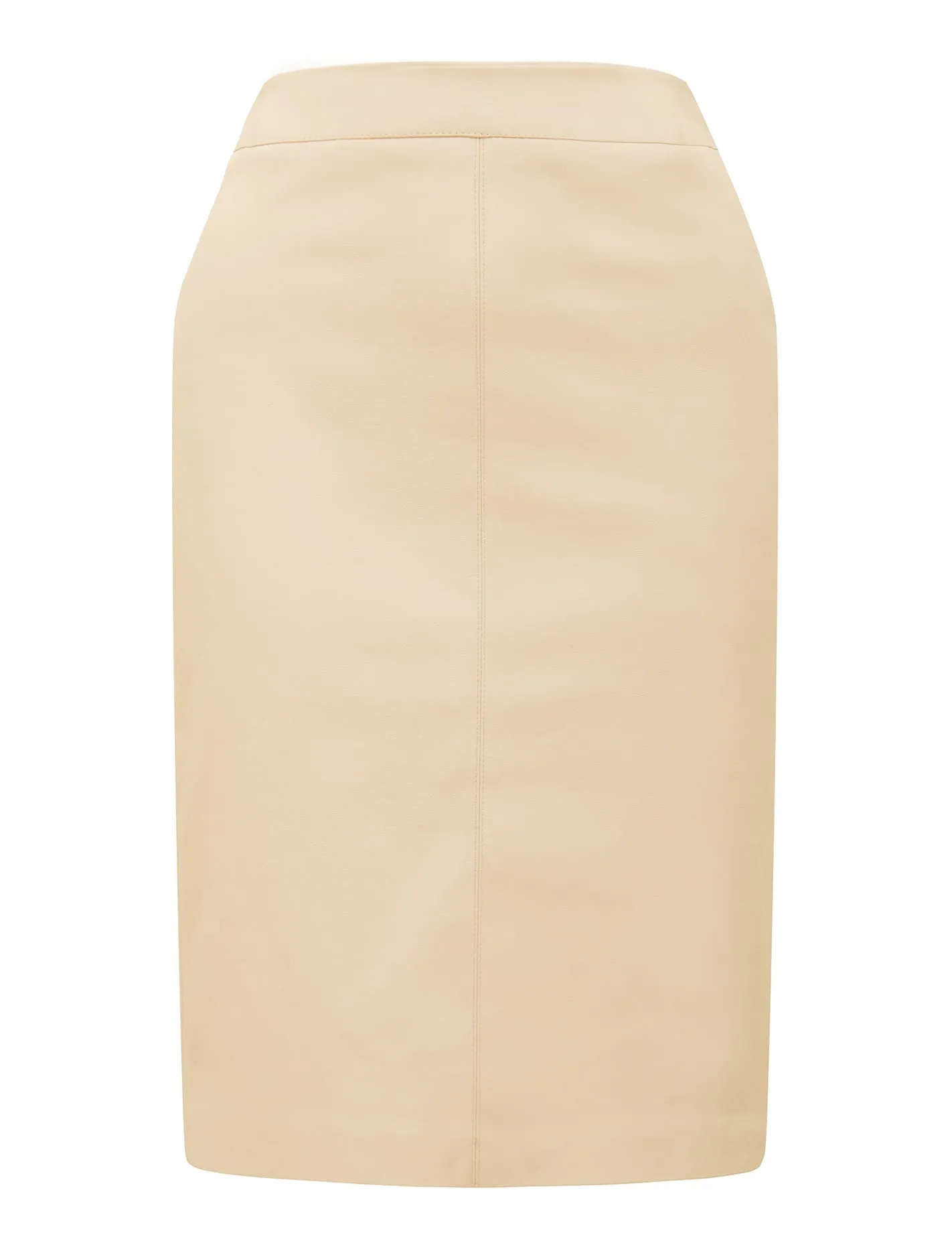 Carla Vegan Leather Midi Skirt