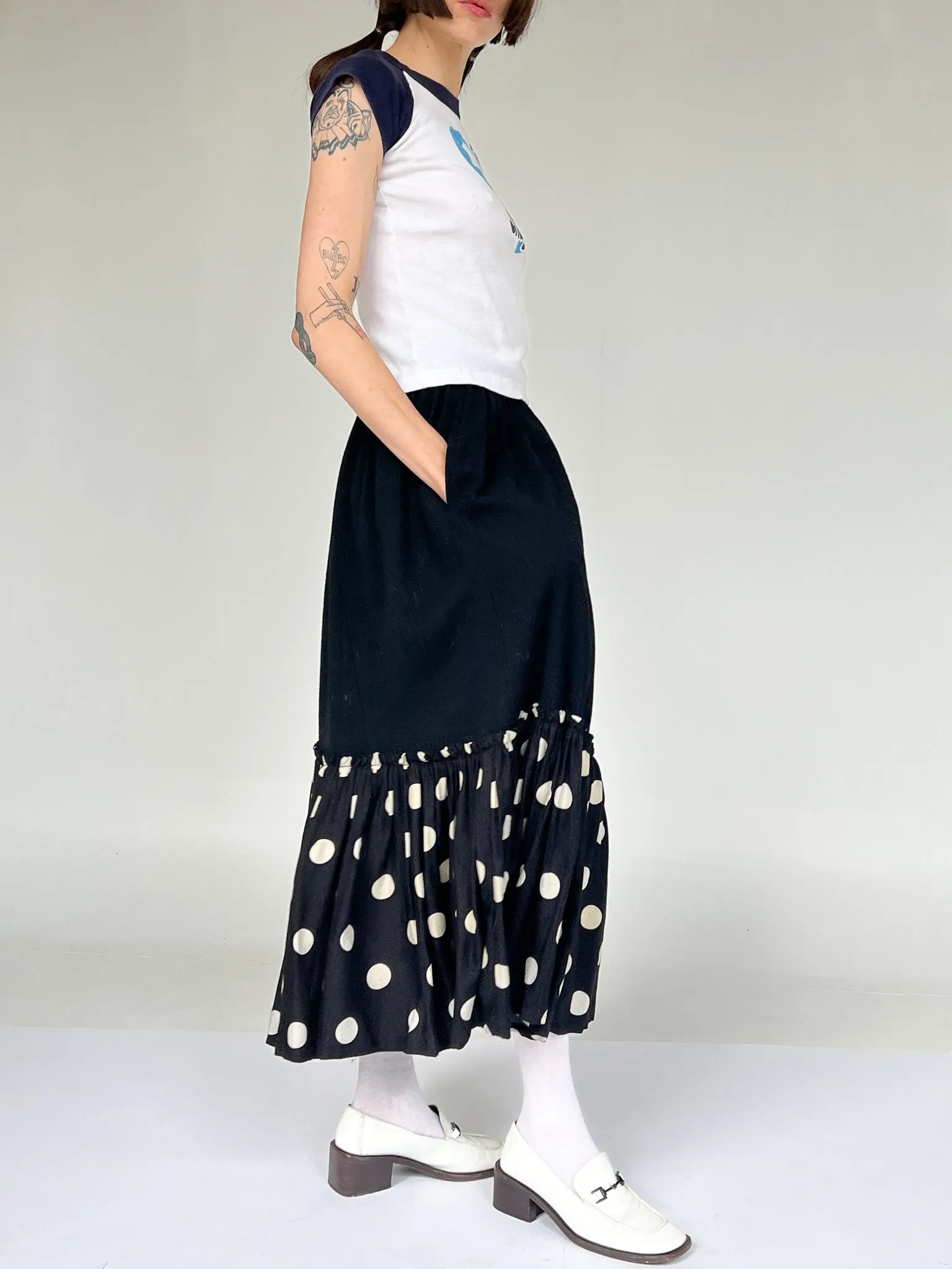 Comme Des Garcons Dotted Skirt (M)