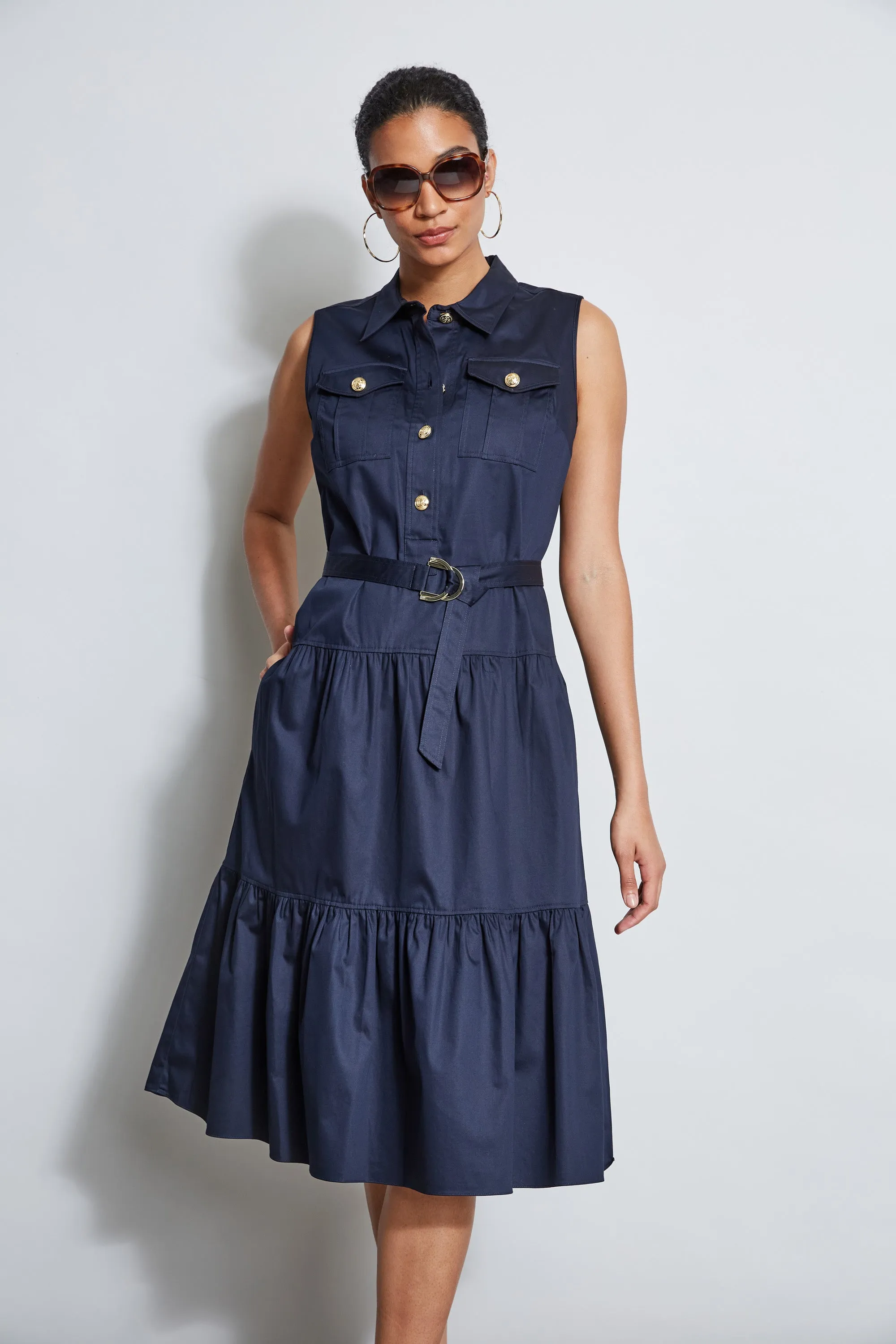 Cotton Utility Dress