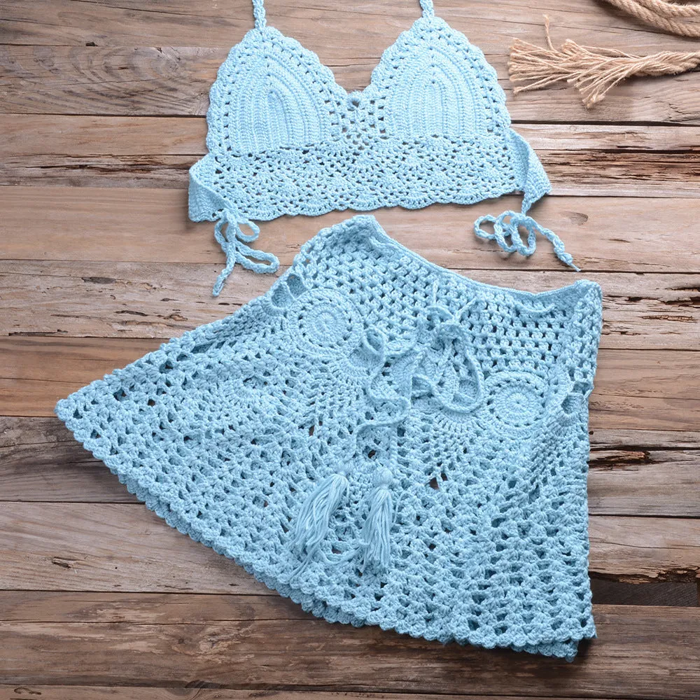 Crochet 2-Piece Coverup