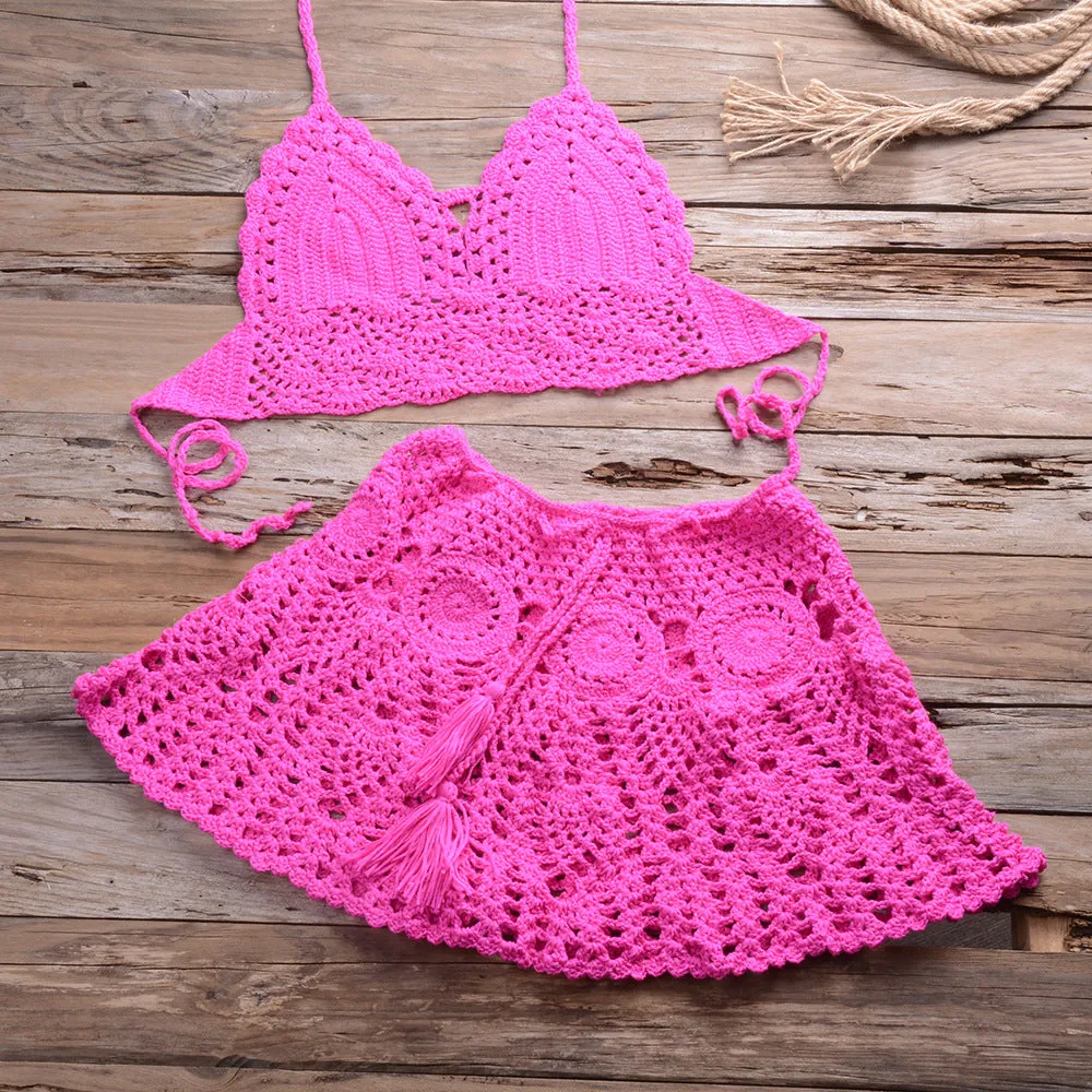 Crochet 2-Piece Coverup