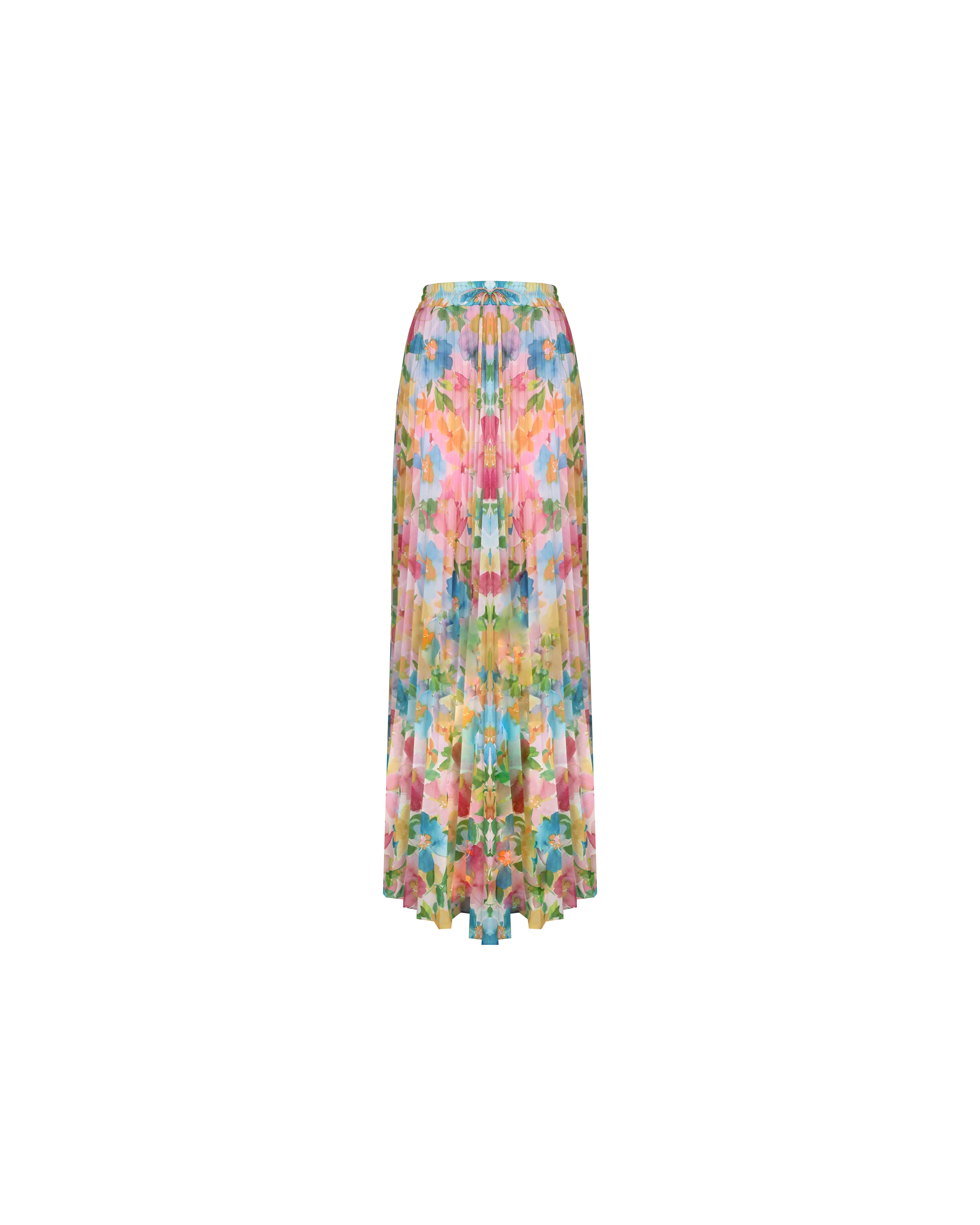 EMELIE PLEAT SKIRT LOLLY FLORAL