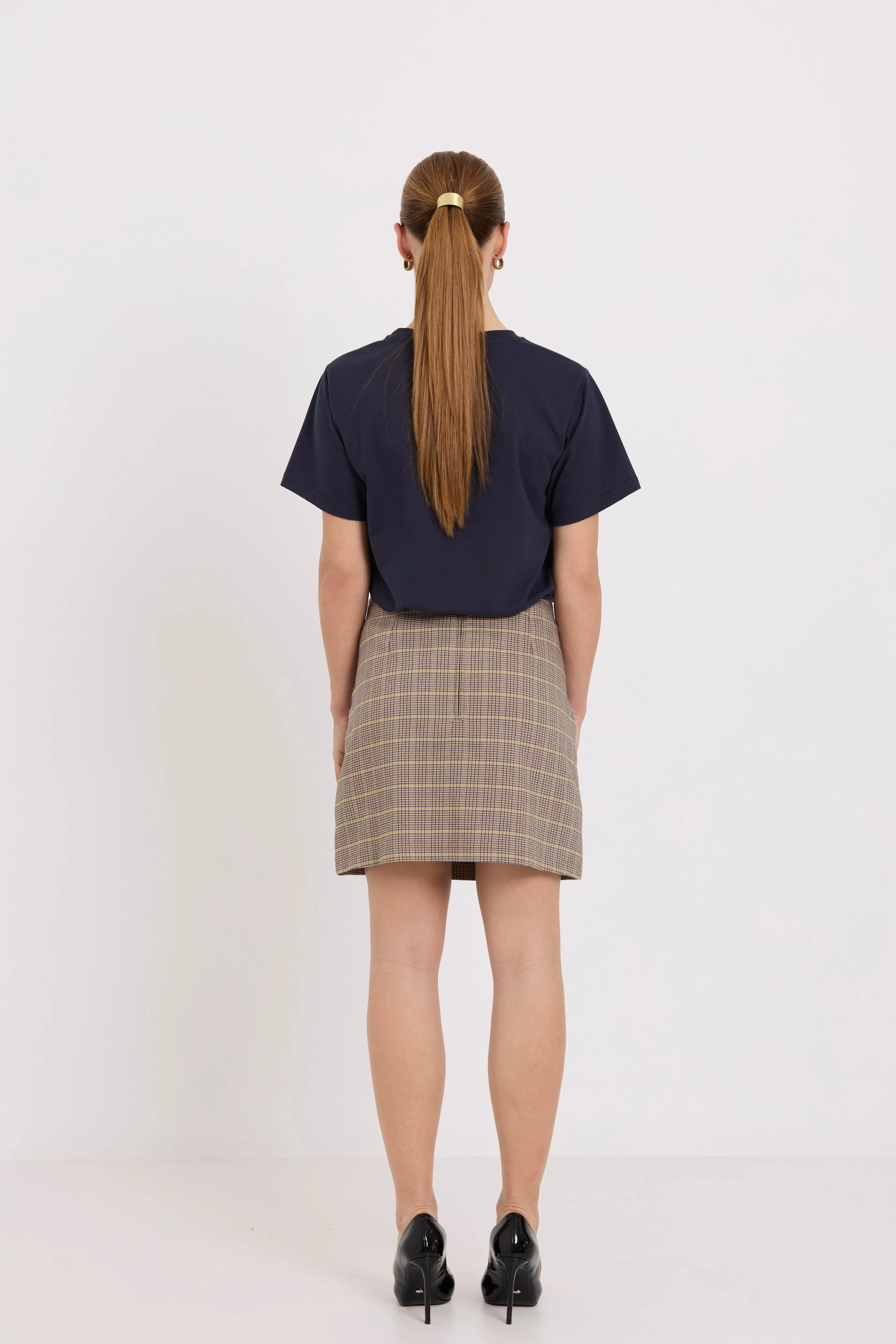 Emili Mini Skirt | Daytona Check