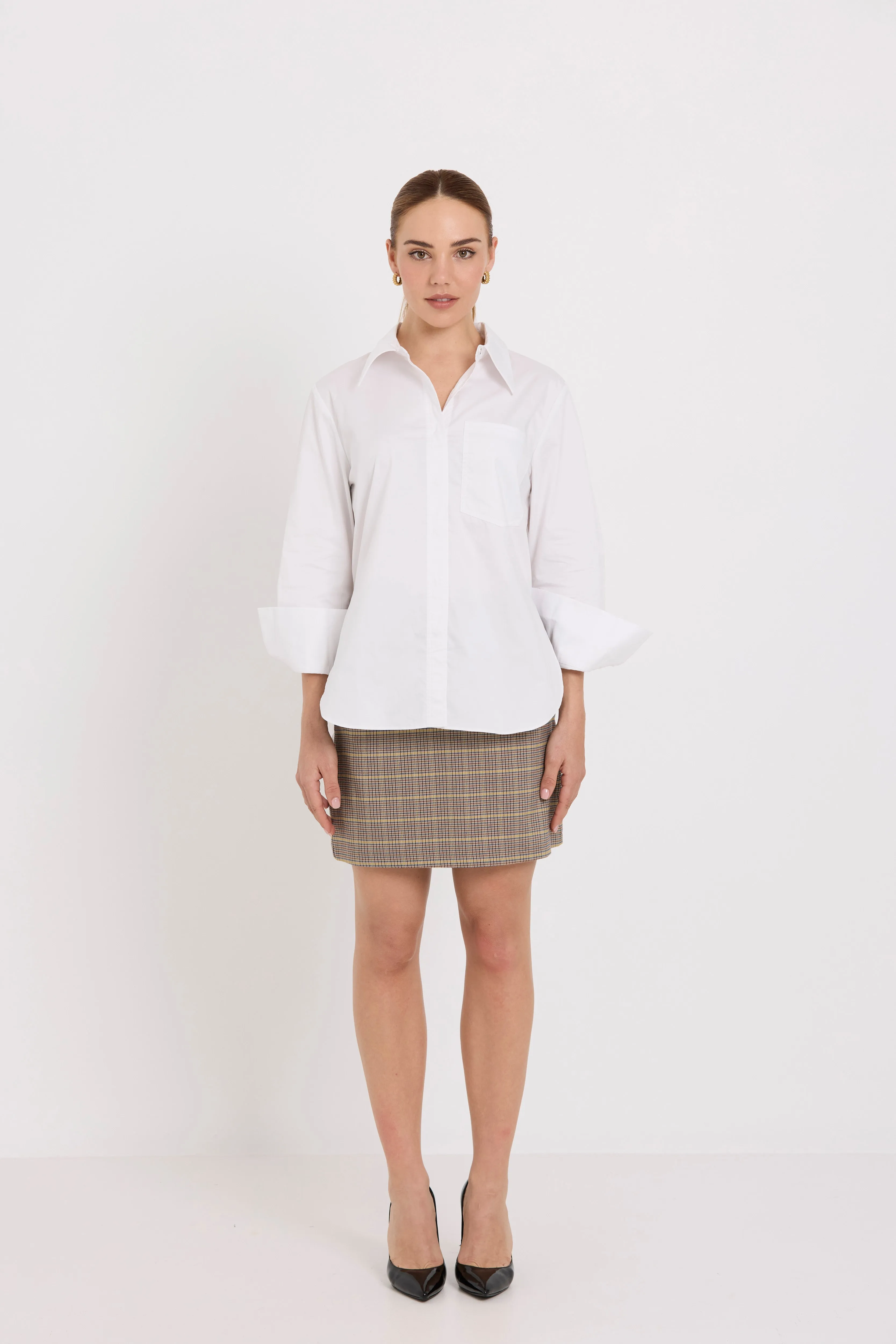 Emili Mini Skirt | Daytona Check