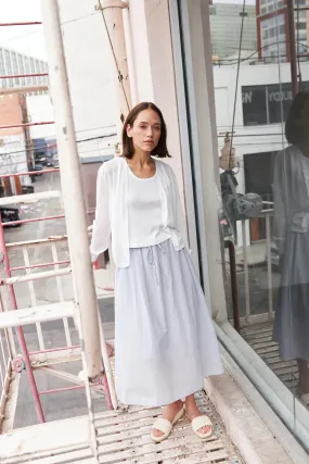 Everyday Skirt in Heather Blue