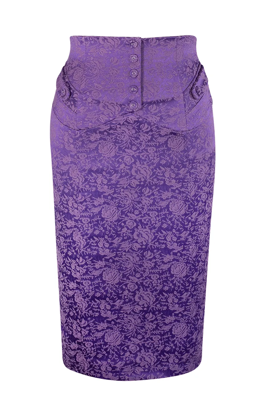 Florentine Classic Bustle Wiggle Skirt