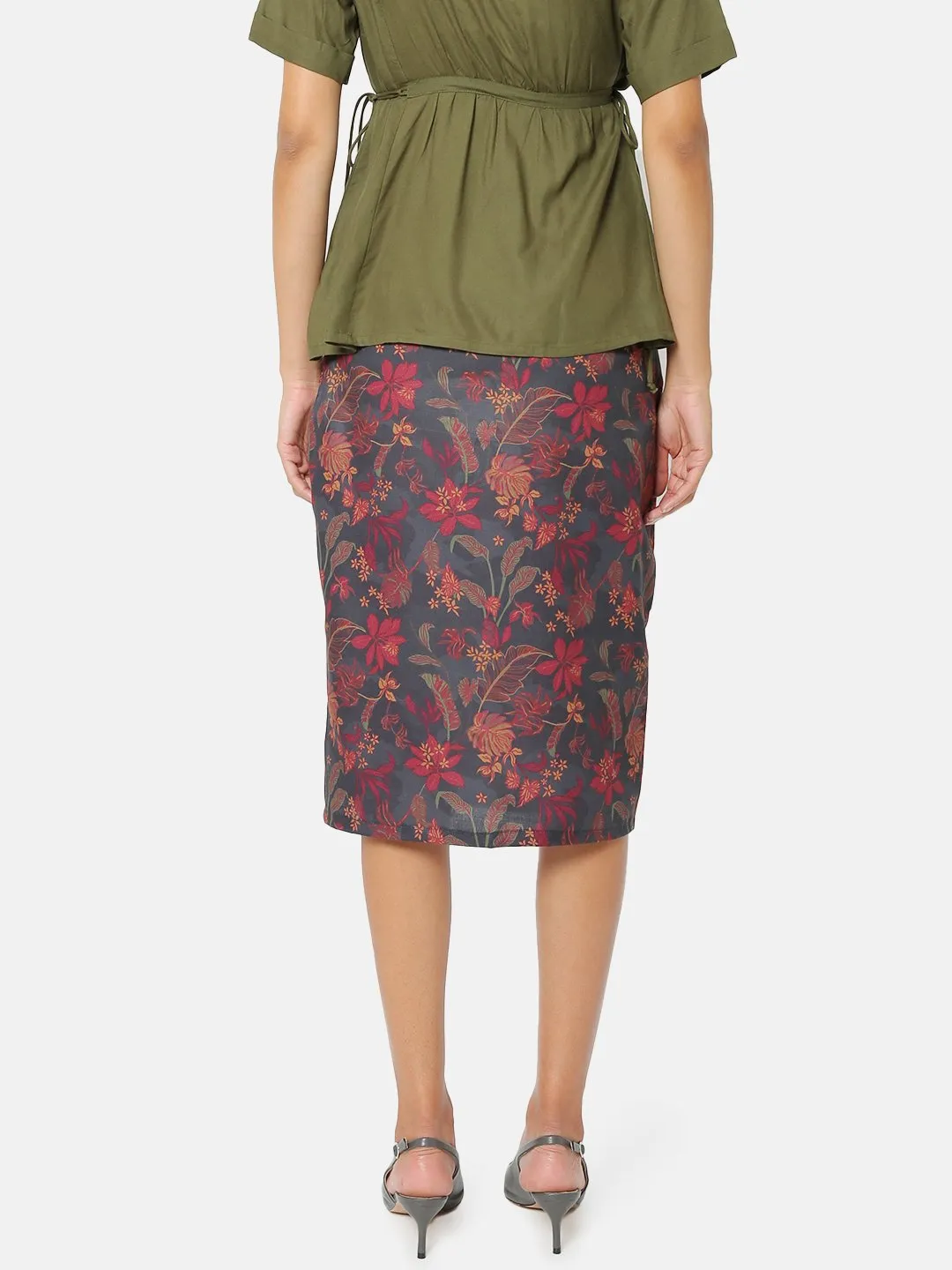 Hidden Mist Pencil Skirt