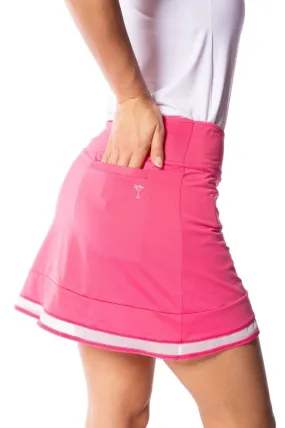 Hot Pink Top Golf Pull-On Skort