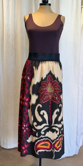 Ikat Print Skirt