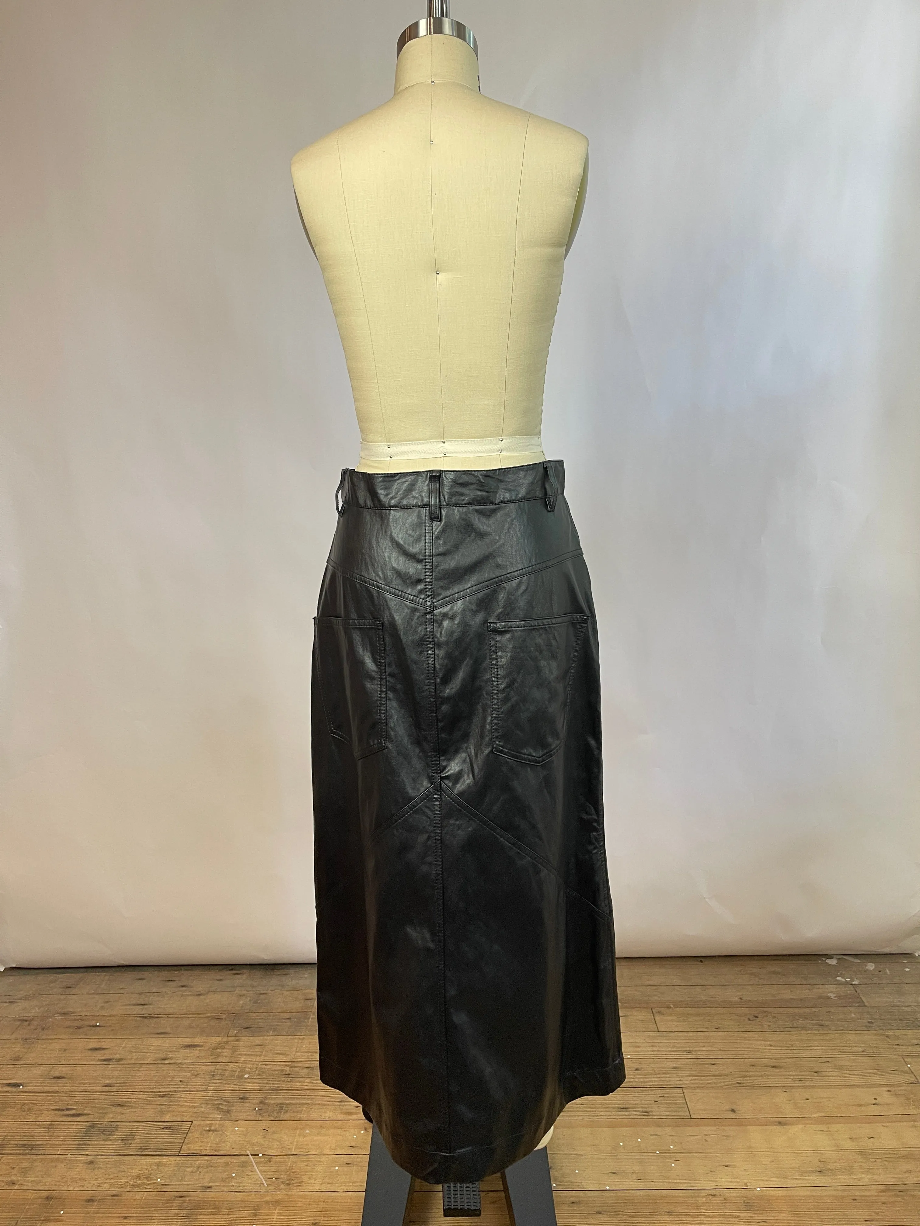 Isabel Marant Cecilia Faux Leather Skirt (40/M)