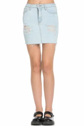 JEANS MINI SKIRTS DENIM VINTAGE SKIRST WESTERN