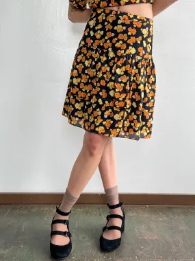 Kenzo Silky Marigold Skirt (M)