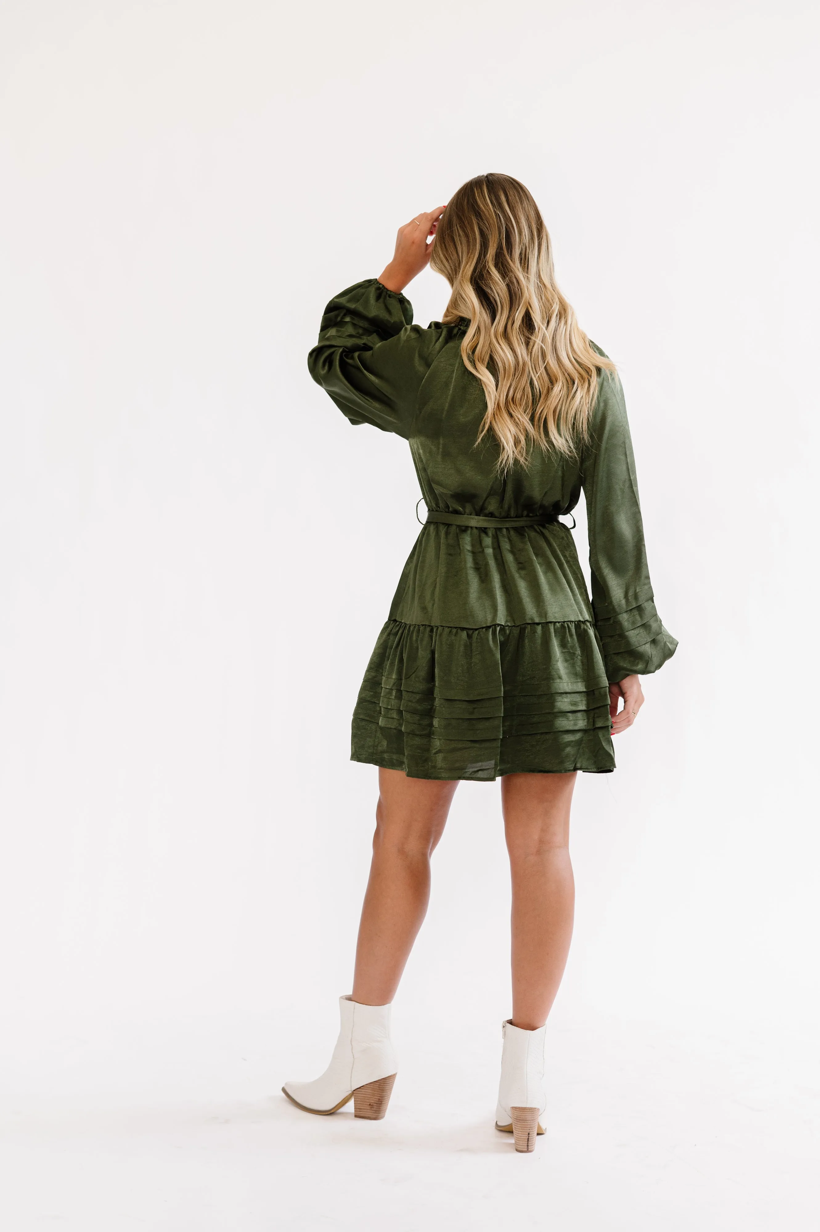 Keslie Dress in Olive