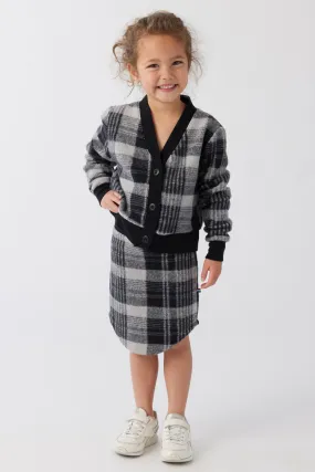 Kids Plaid Skirt