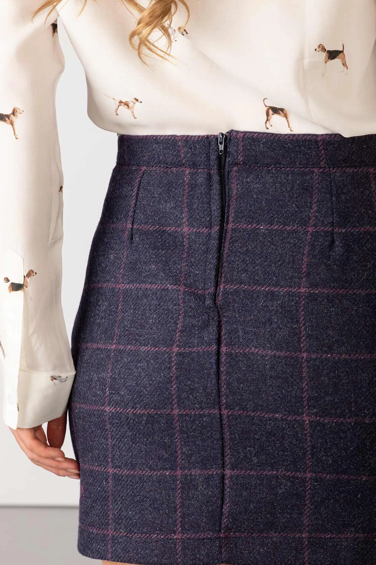 Ladies Tweed Skirt - Helmsley