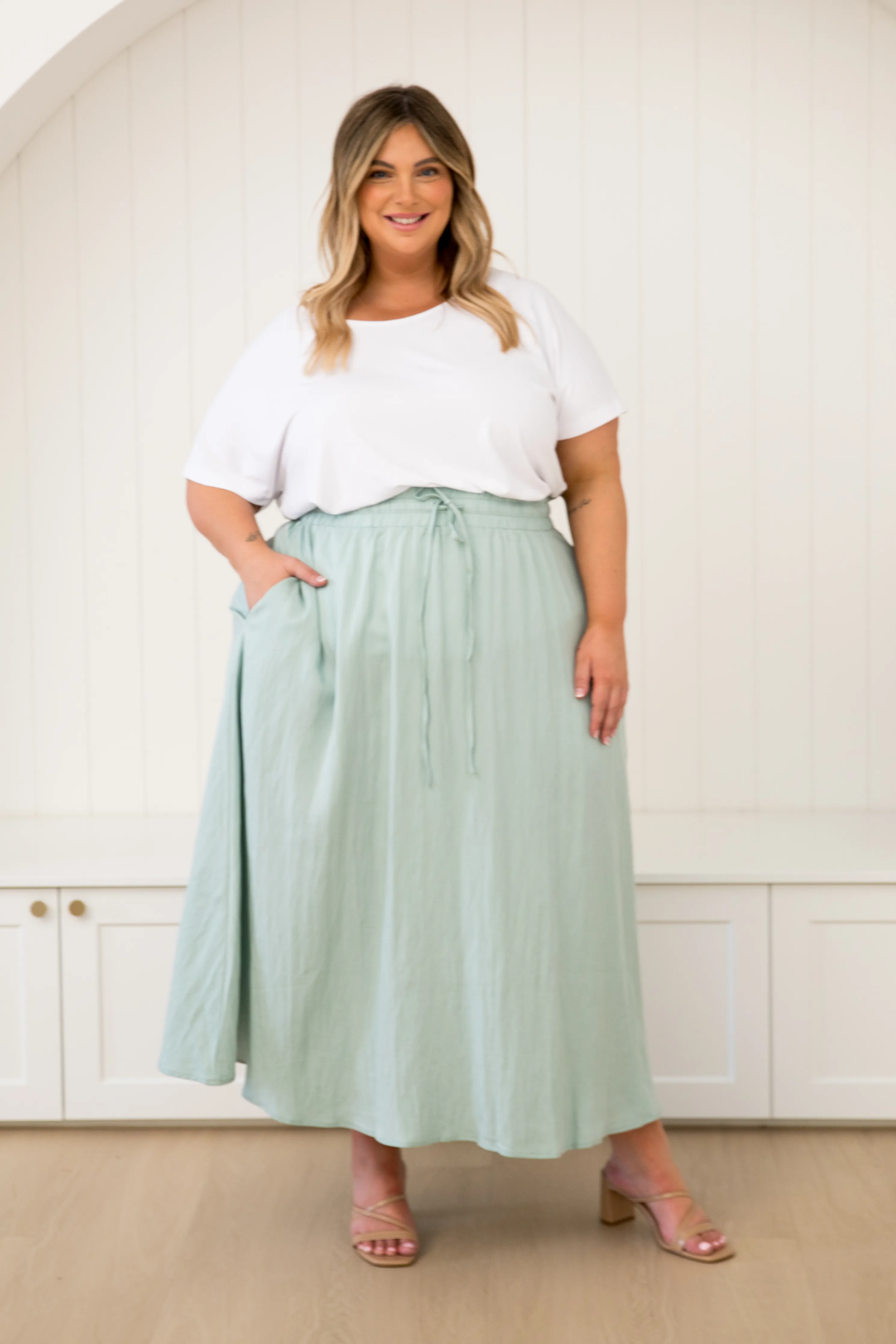 Lena Skirt in Mint