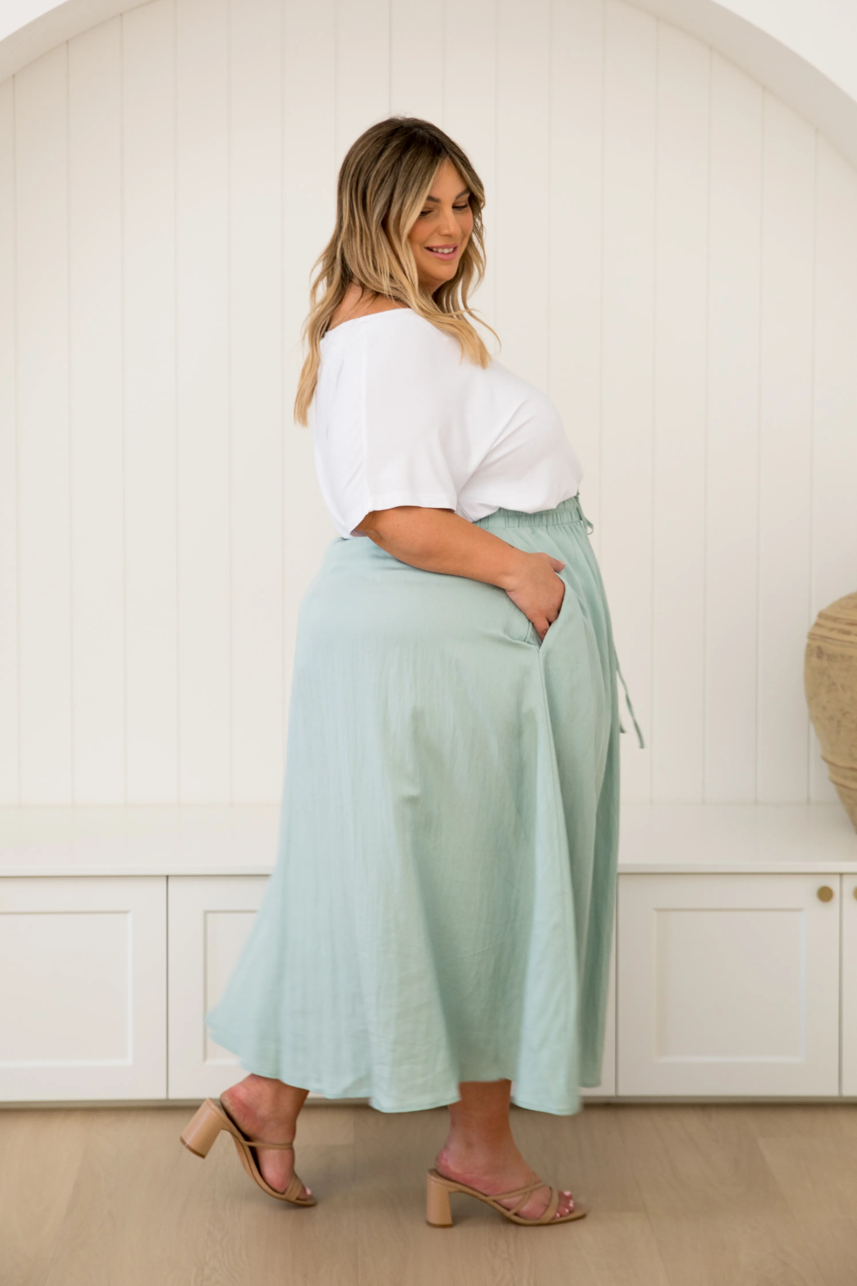 Lena Skirt in Mint