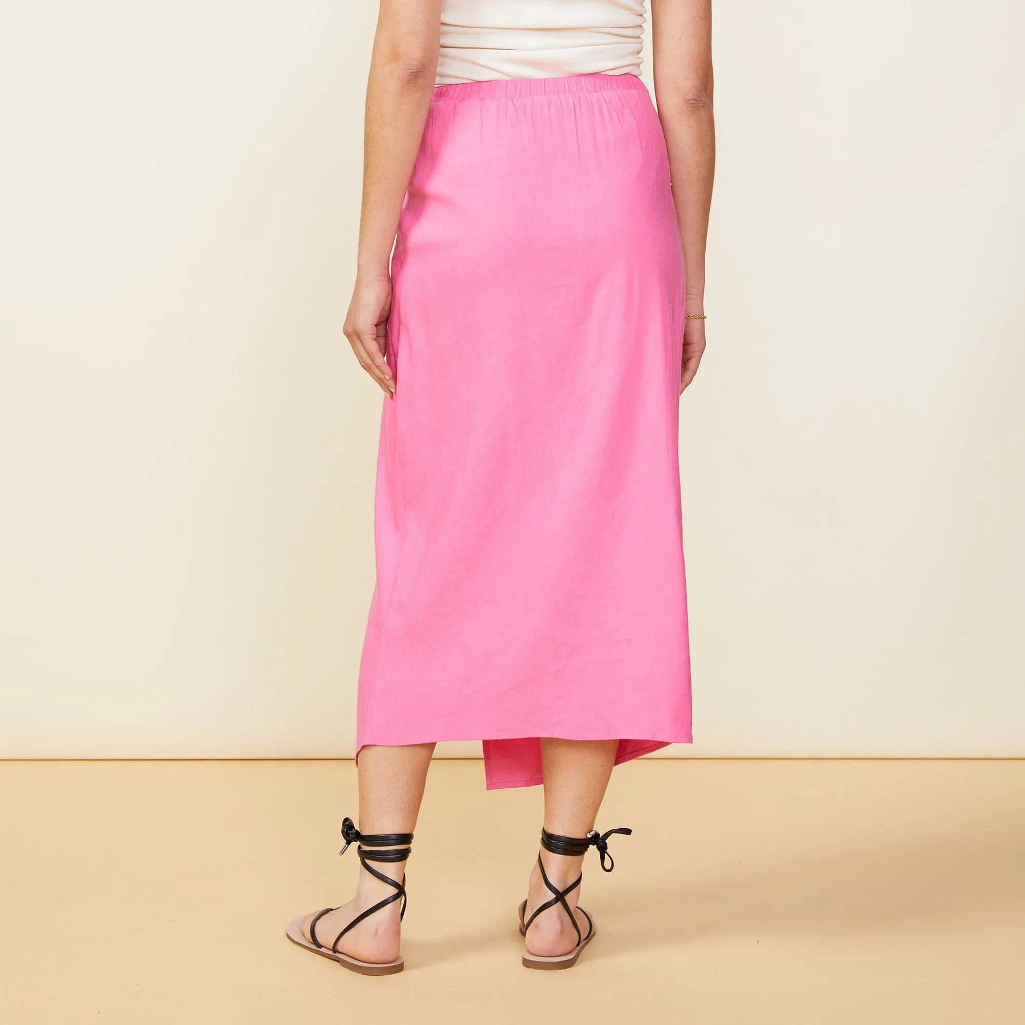 Linen Sarong Skirt