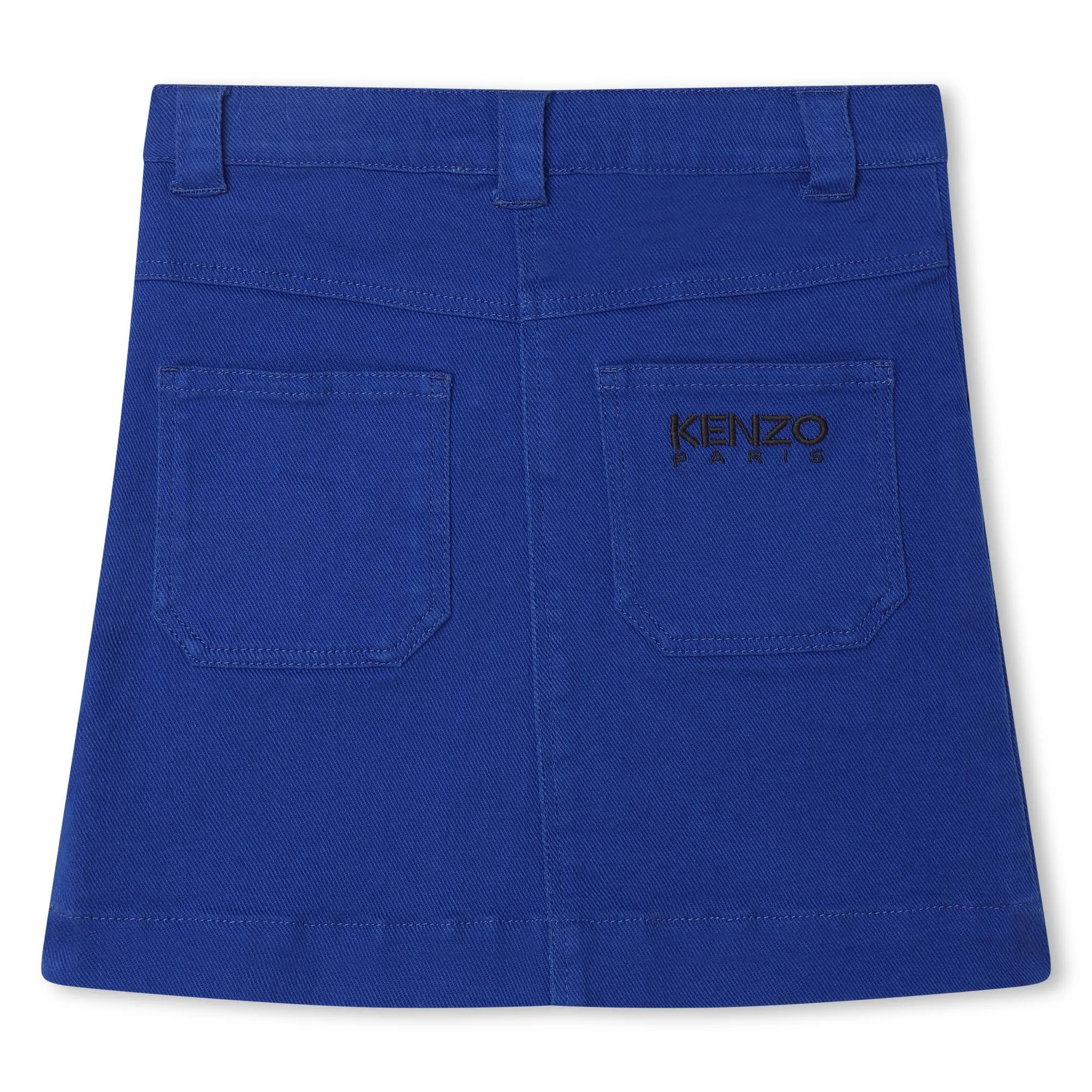 Logo Denim Skirt