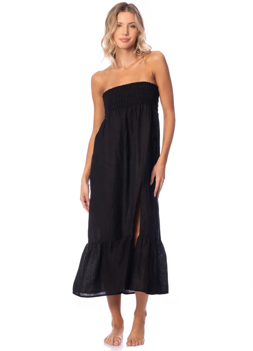 Maaji Jade Black Aubrey Long Skirt