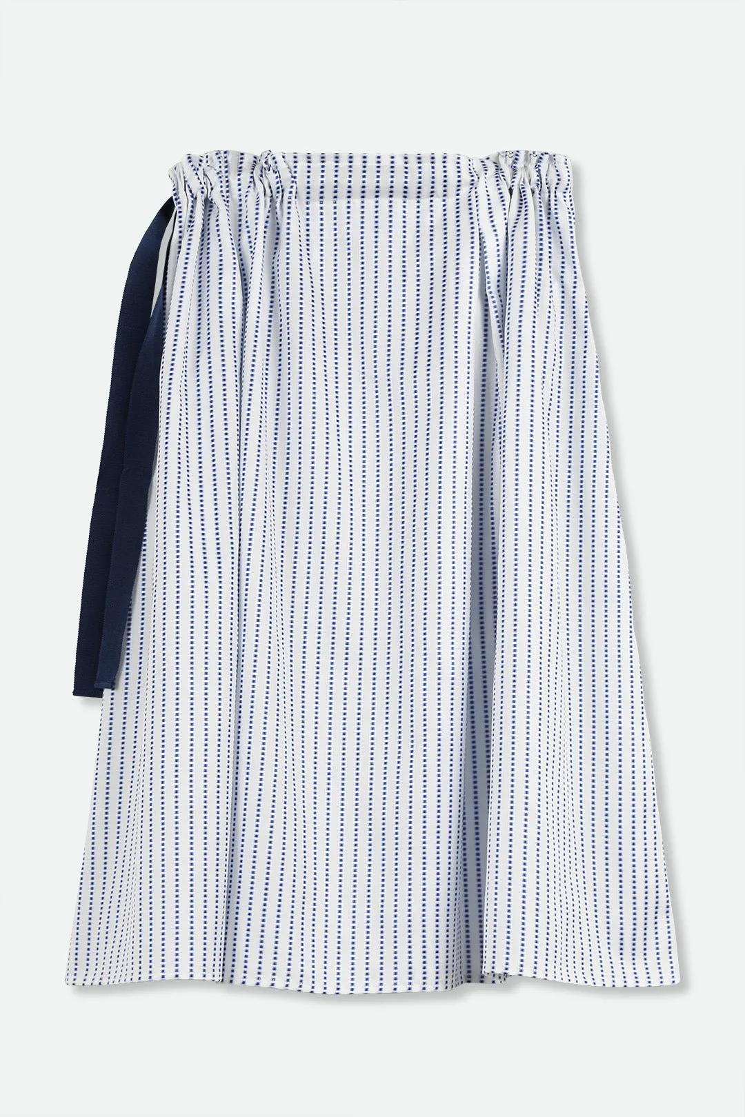 MAEVE ADJUSTABLE EASY DRAWSTRING SKIRT IN ITALIAN PATTERNED COTTON