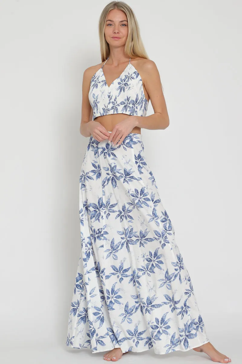 Mai Tai High-Waisted Maxi Skirt