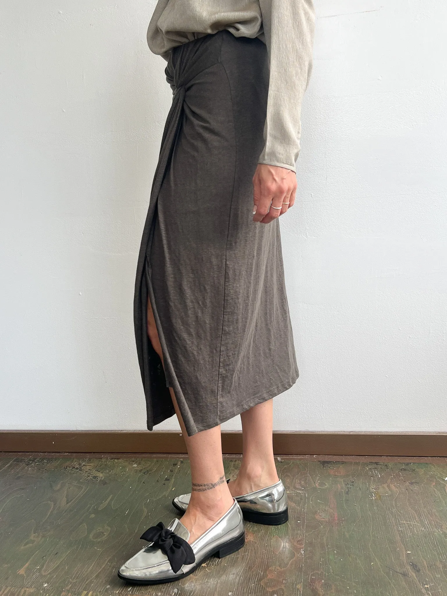 MaxMara Linen Knit Skirt (XS)