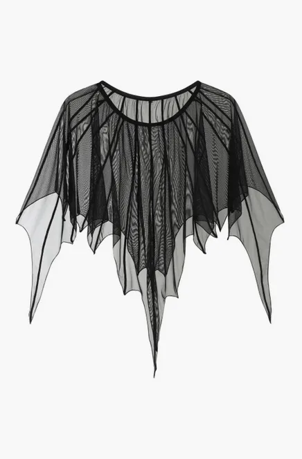 Necessary Evil Persephone Bat Wings Layer Top Or Skirt