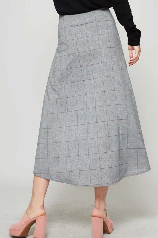 Plaid Shirt Skirt