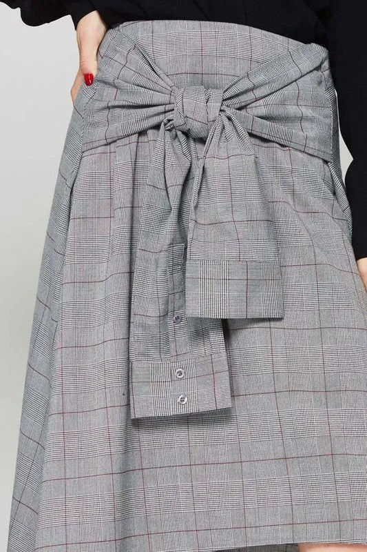 Plaid Shirt Skirt