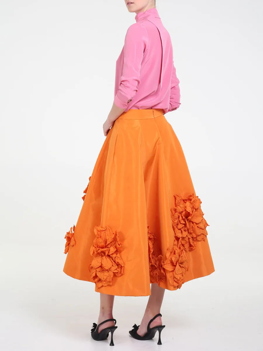 RAQUEL OROZCO Wendy Skirt - Orange