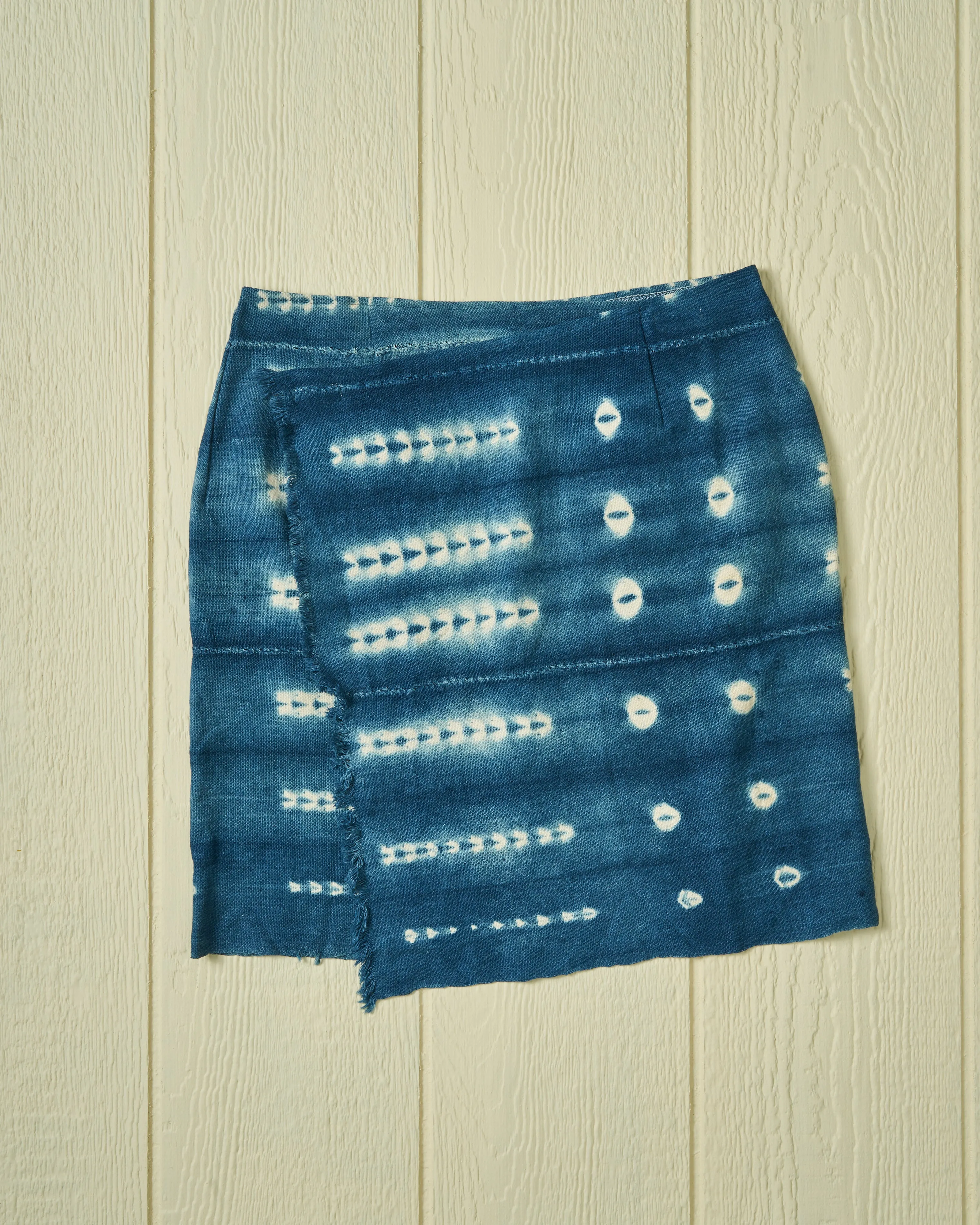 Sarong in Indigo Mud Cloth