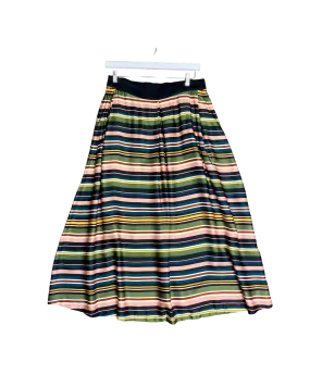 Size 14 - Elk the Label Satin Stripe Skirt