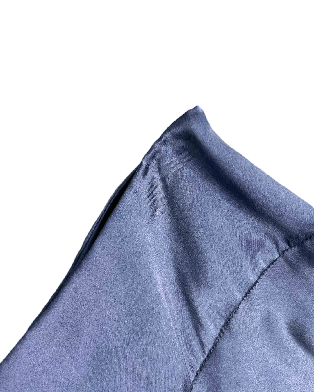 Size 2 (M) - Morrison Steel Blue Silk Midi Skirt