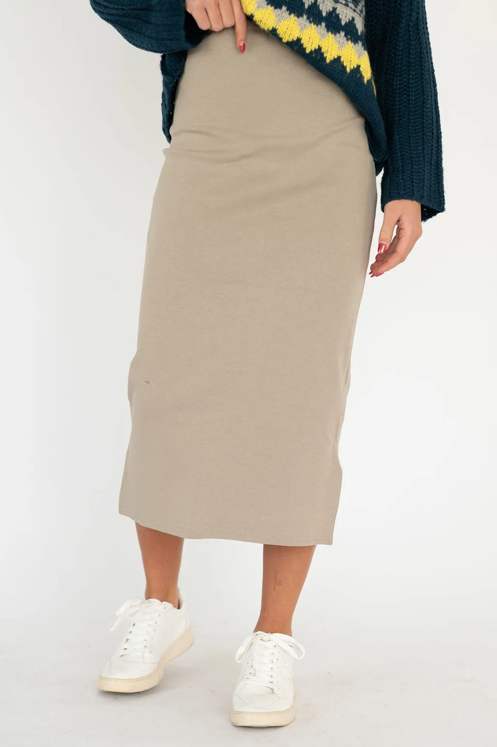 Spencer Skirt in Taupe